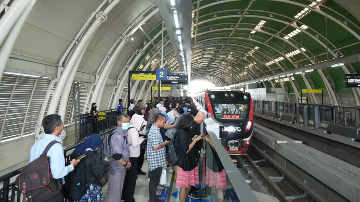 Pengguna LRT Jabodebek Capai 2,5 Juta pada Maret 2026