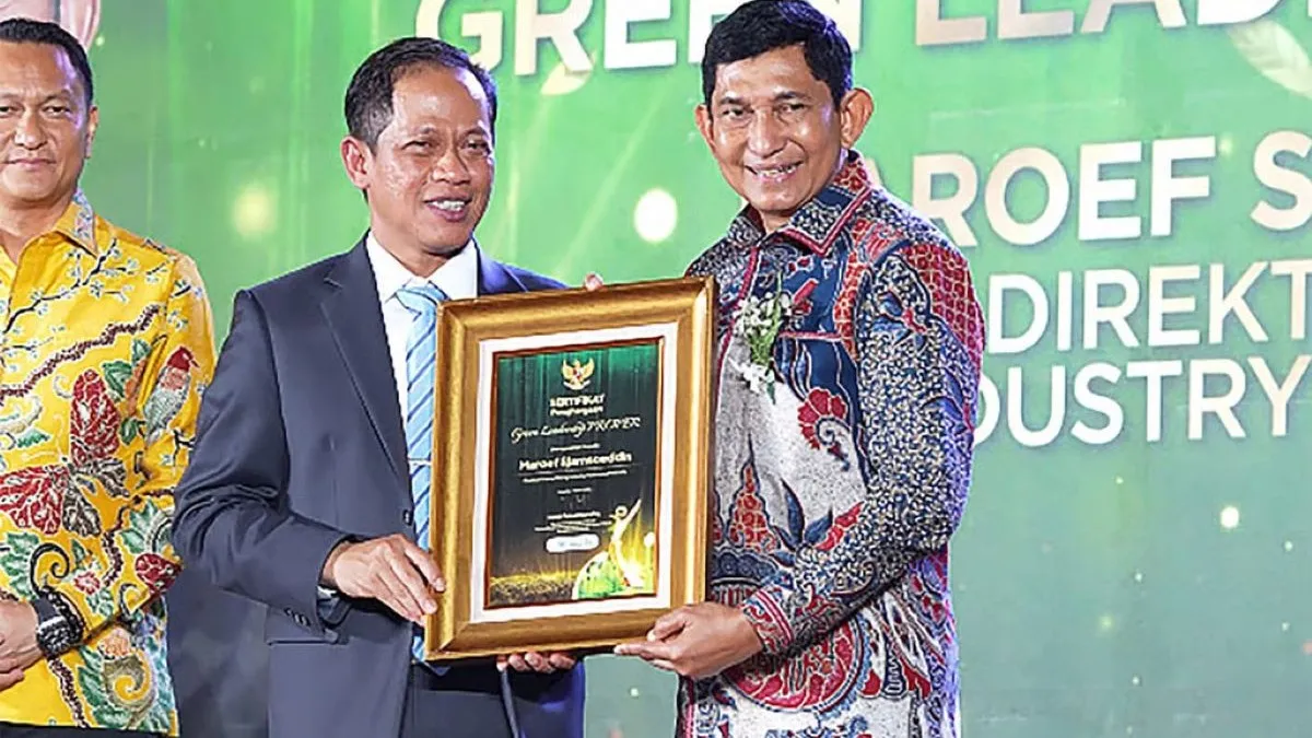 PROPER 2025, Maroef Sjamsoeddin Raih Green Leadership