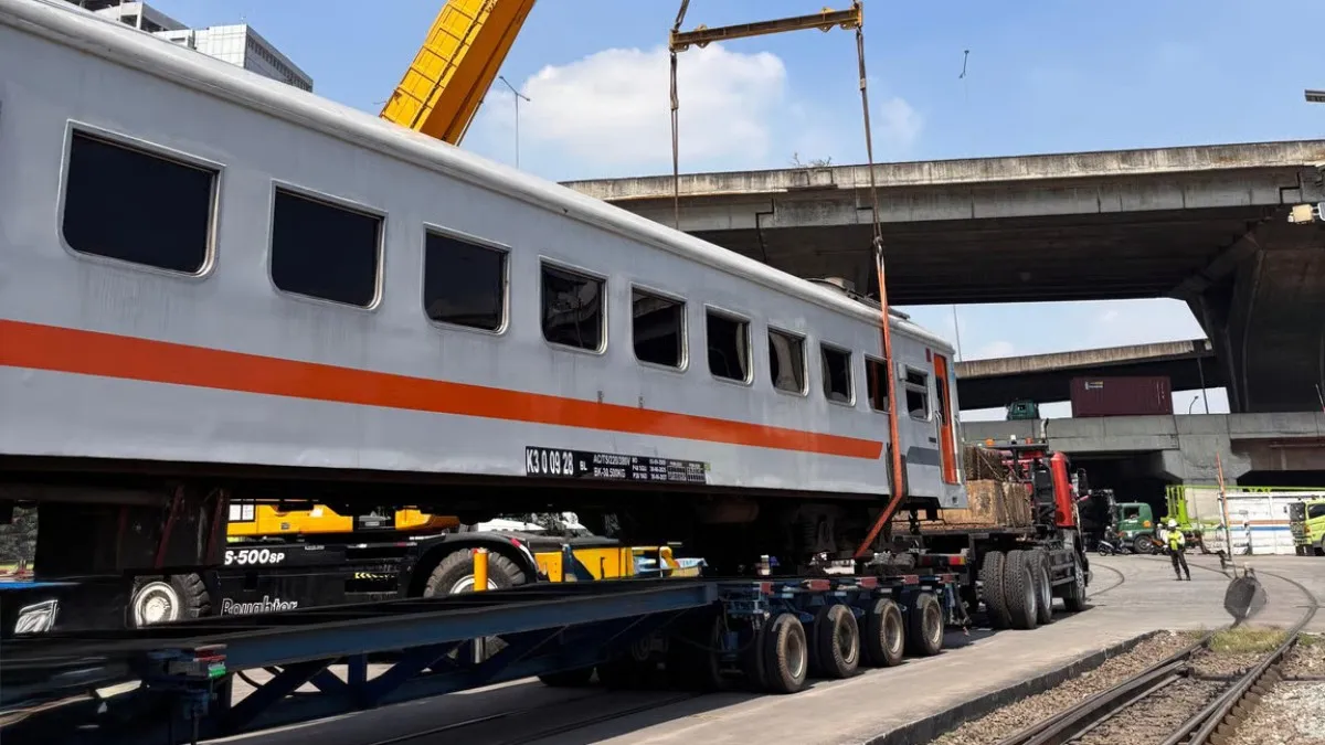 KAI Logistik Kirim 25 Kereta ke Sumatera, Dukung Penguatan Mobilitas Penumpang di Sumbagsel