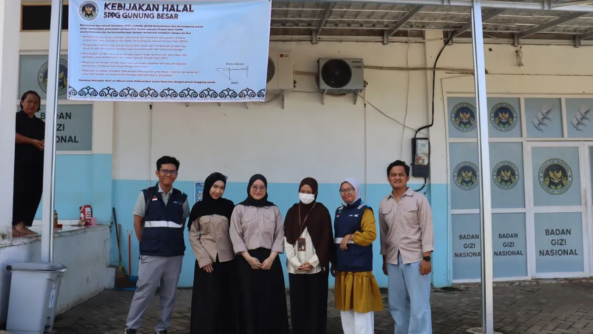 Dorong Kepatuhan Halal dan Keamanan Pangan, SUCOFINDO Laksanakan Audit dan Sosialisasi di Satuan Pelayanan Pemenuhan Gizi Gunung Besar