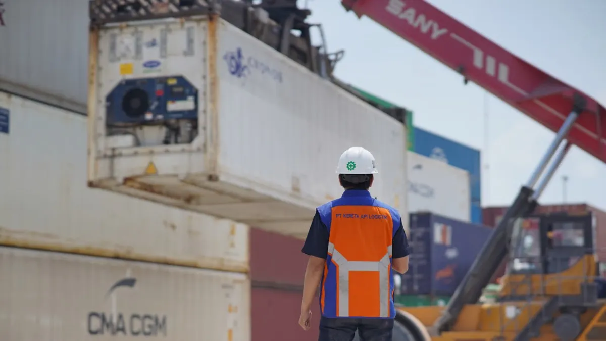 KAI Logistik Catat Pertumbuhan Angkutan Reefer Lebih dari 30%, Perkuat Rantai Pasok Cold Chain Nasional
