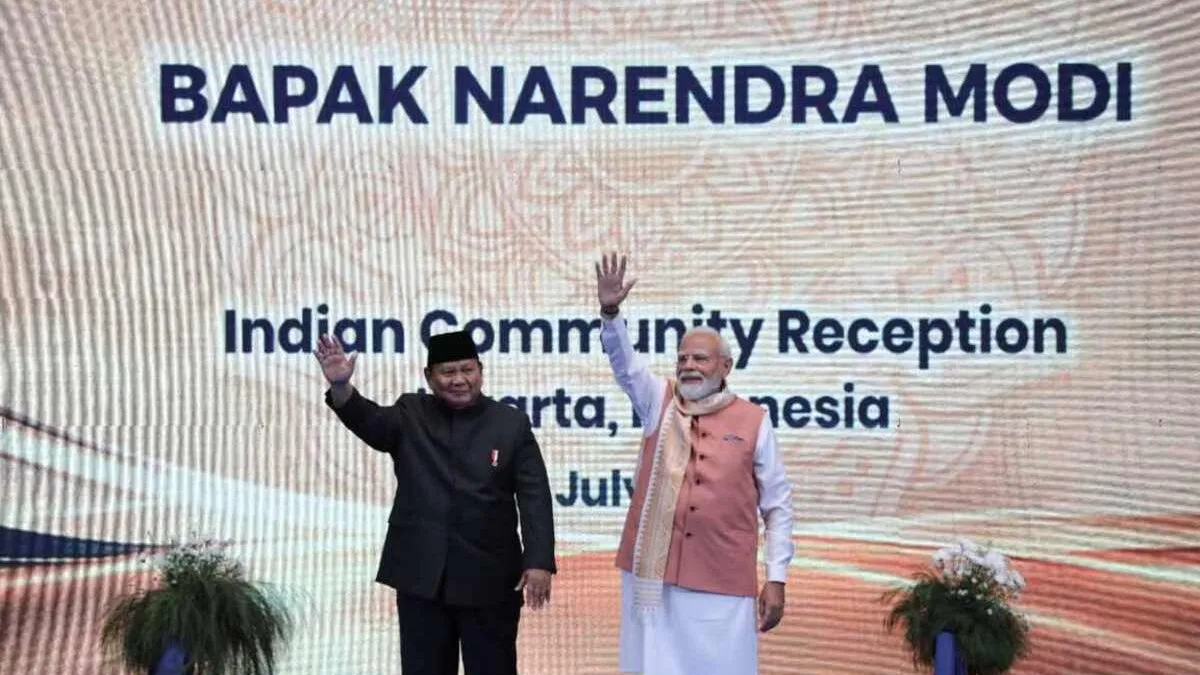PM Modi dan Prabowo Rayakan Persahabatan Indonesia-India Bersama Diaspora India