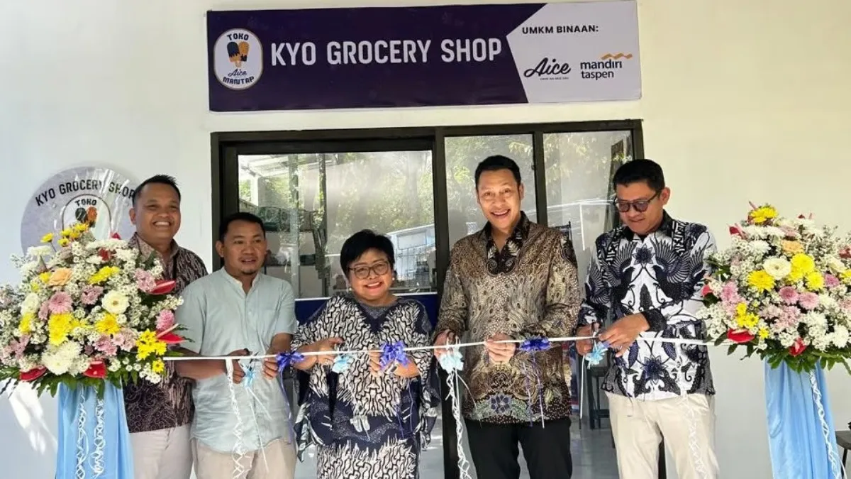 Bank Mandiri Taspen Resmikan Toko Aice Mantap di Manado, Dukung Pensiunan Jadi Wirausaha