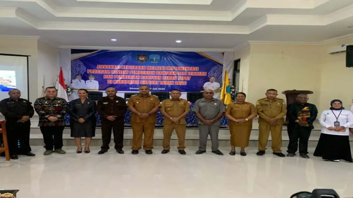 BSKDN Kemendagri Gelar Review Perdana Bersama Pemkab Supiori Utamakan Suara Warga Papua
