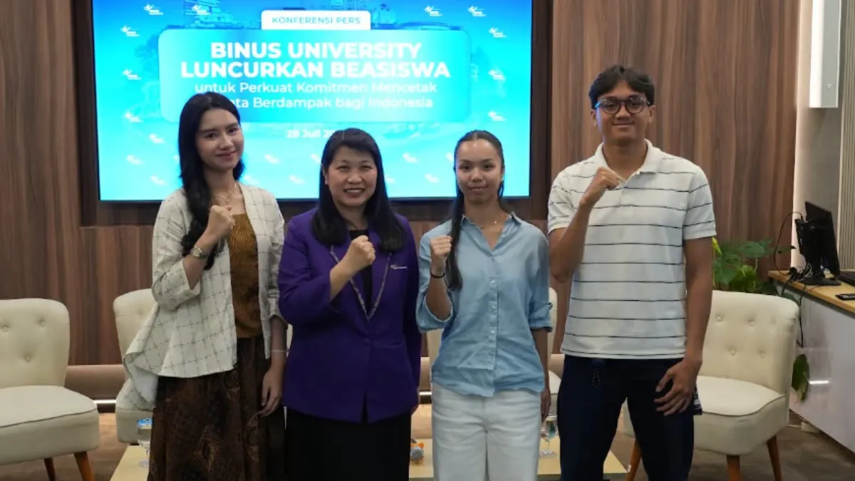 BINUS University Luncurkan Beasiswa untuk Perkuat Komitmen Mencetak Talenta Bedampak bagi Indonesia
