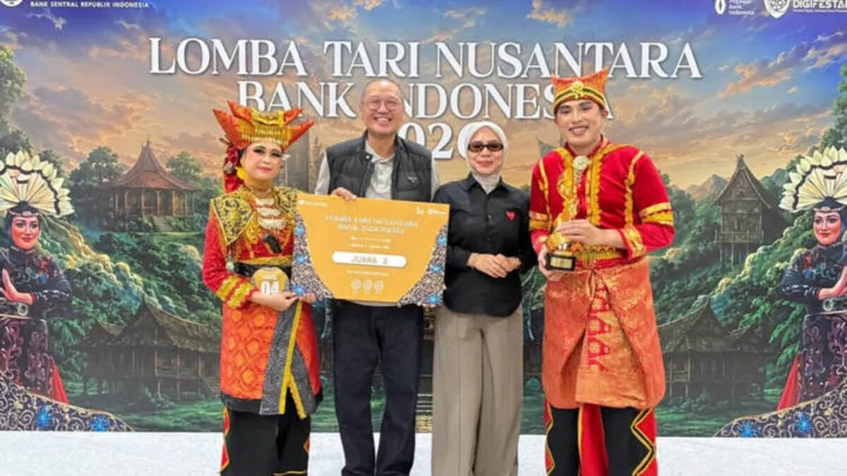 Membanggakan! Melky Soekirman dan Mutiara Aulia Syahida Harumkan BRI Region 6, Raih Juara 3 Lomba Tari Nusantara 2026 Bank Indonesia