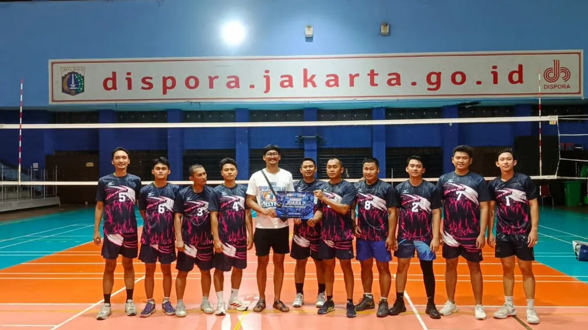 Area Otista Raih Juara 2 Sportartcular BRI Region 6 Cabang Voli