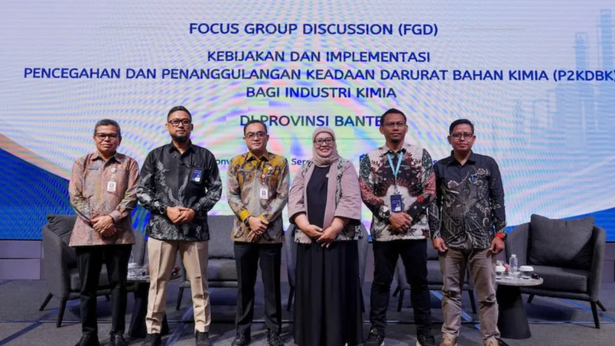 SUCOFINDO – Disperindag Banten Perkuat Sinergi Pencegahan dan Penanggulangan Keadaan Darurat Bahan Kimia