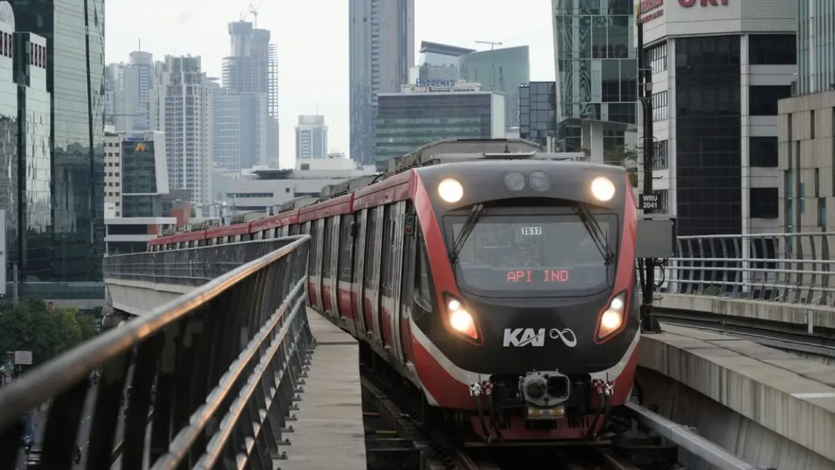 Penemuan Jenazah di Gardu PLN Sekitar Stasiun Pancoran Tidak Ganggu Operasional LRT Jabodebek