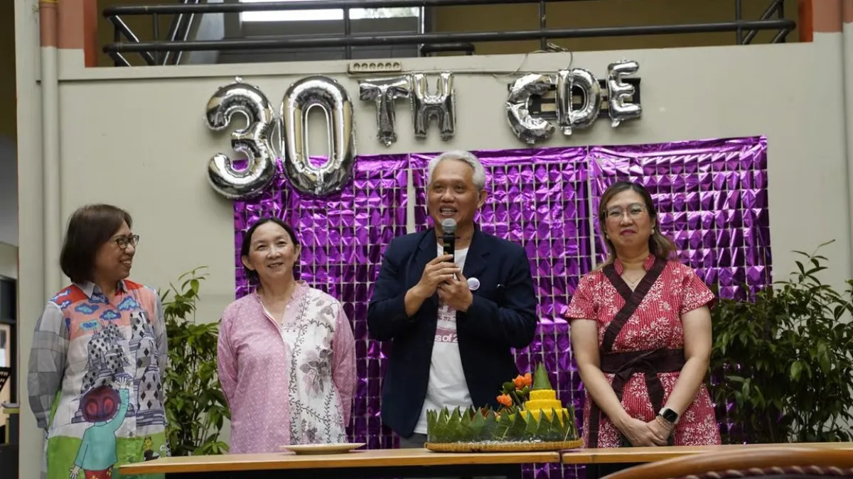BINUS UNIVERSITY Rayakan 30th Creative Digital English, Teguhkan Komitmen Ciptakan Generasi Muda Bertalenta