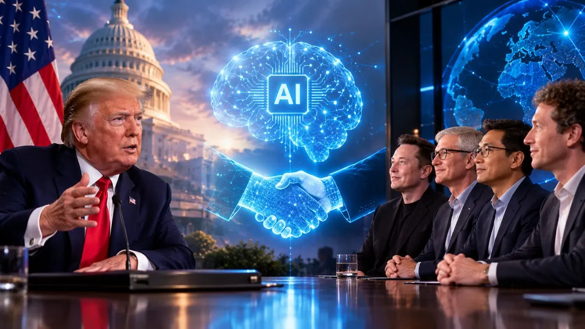 Trump Dorong Self-Regulation AI, Bos Teknologi AS Sepakati Komitmen Keselamatan