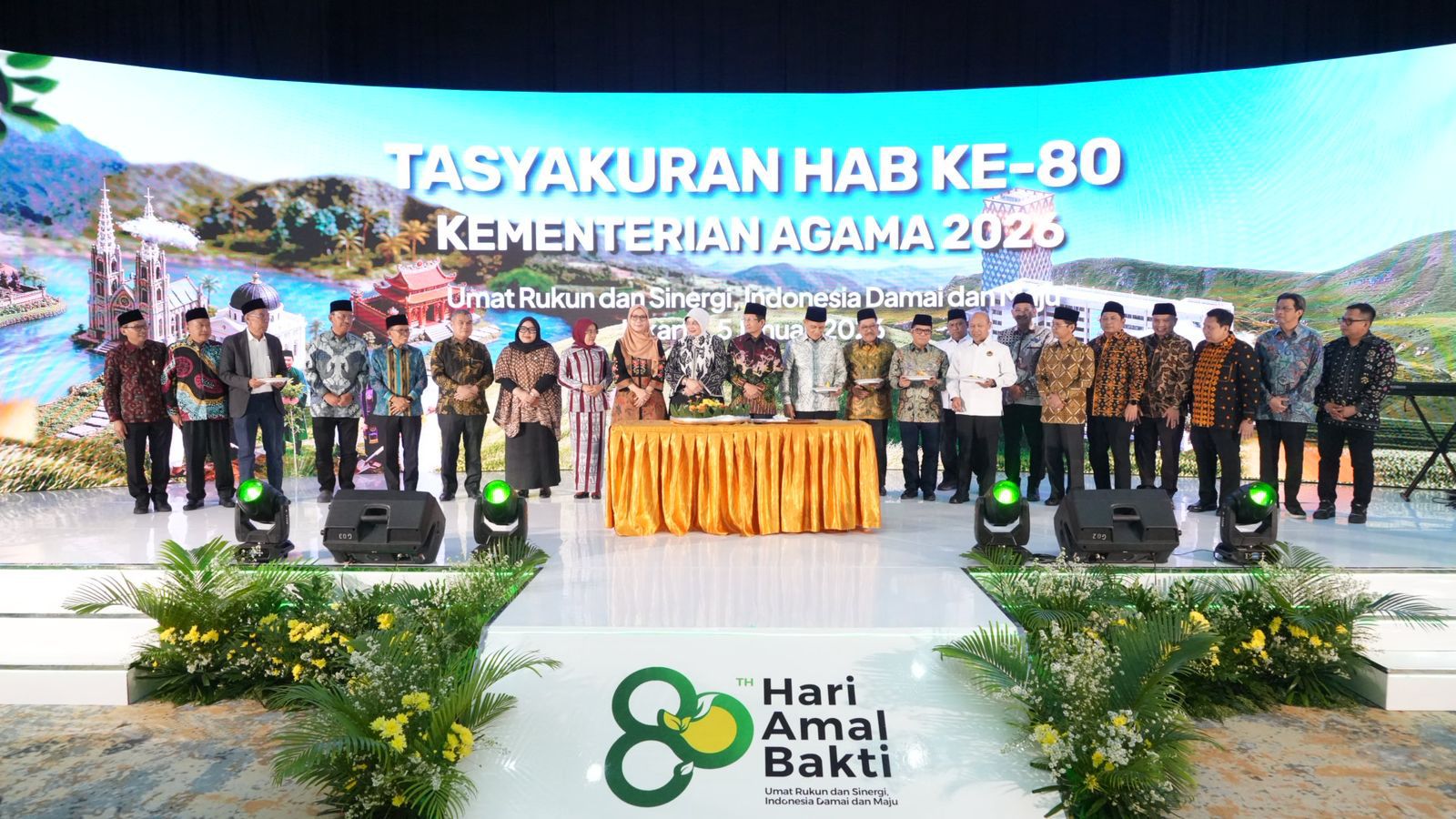 Kemenag Rayakan HAB ke-80 Dengan Sederhana, Dana Difokuskan untuk Korban Bencana